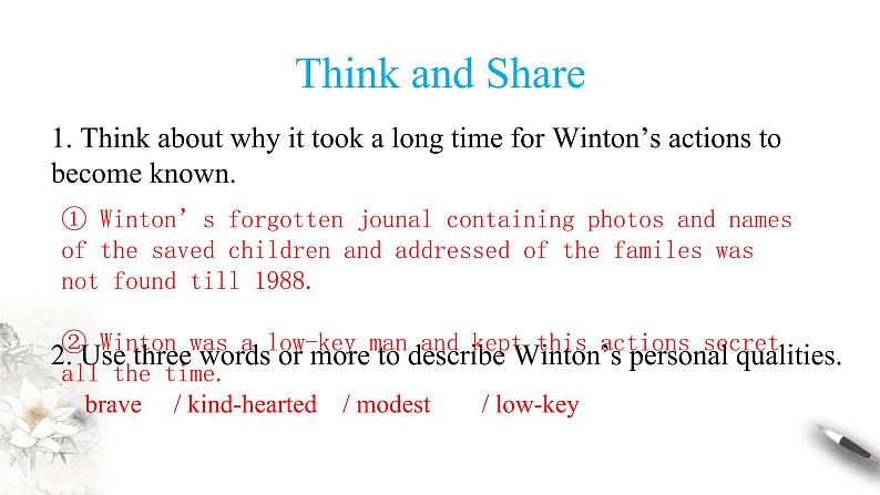 2.3 Developing ideas 课件(1)(共18张PPT)第8页