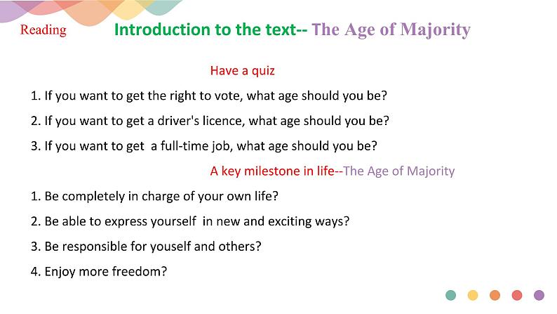 Unit 1 Growing up Period 1 Starting out and understanding ideas 课件-【新教材精创】2020-2021学年高中英语新教材同步备课(外研版第6页