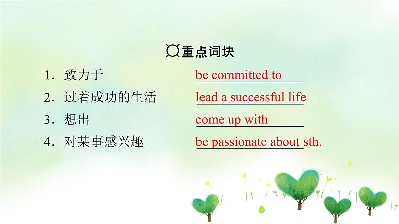 北师大版选修第一册2020_2021学年新教材高中英语UNIT2SUCCESSPeriod1TopicTalk课件第5页