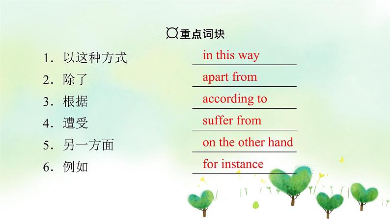 北师大版(2019)高中英语 选修第一册 Unit 3 Conservation课件(8份)05