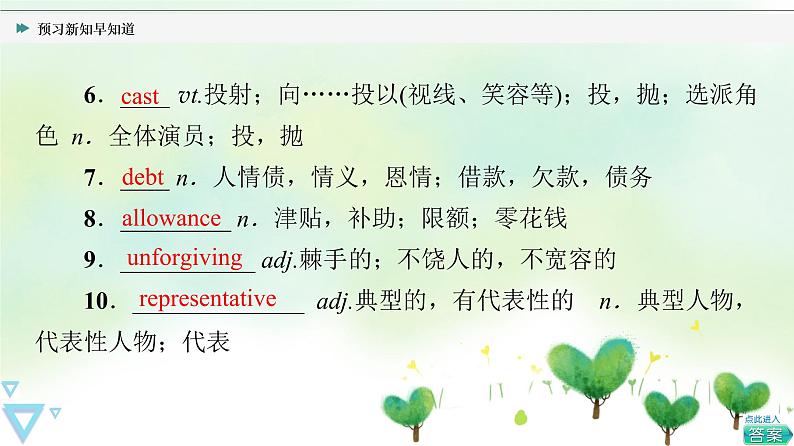 牛津译林版(2019)高中英语 选择性必修第一册 Unit 4 Exploring poetry(课件+学案+课时作业)(共19份)07