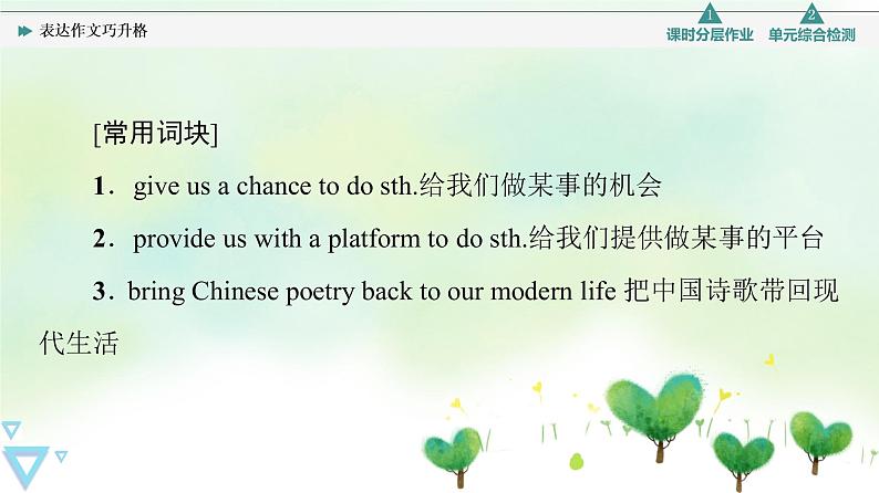 牛津译林版(2019)高中英语 选择性必修第一册 Unit 4 Exploring poetry(课件+学案+课时作业)(共19份)03