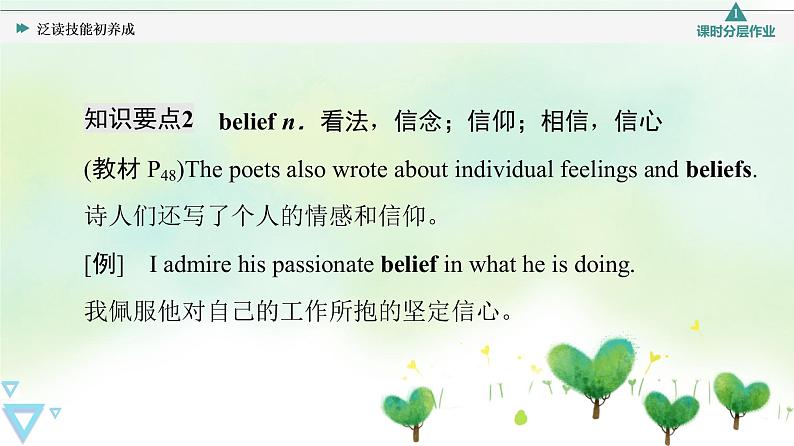牛津译林版(2019)高中英语 选择性必修第一册 Unit 4 Exploring poetry(课件+学案+课时作业)(共19份)07