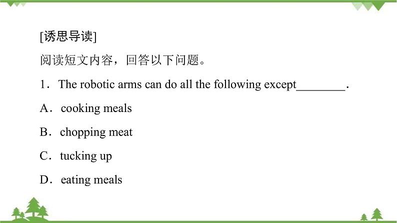2021-2022学年高中人教版英语选修7课件:Unit2+SectionⅠ Warming+UpPre-reading+&+Reading07