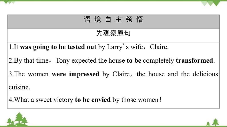 2021-2022学年高中人教版英语选修7课件:Unit2+SectionⅢ Grammar02