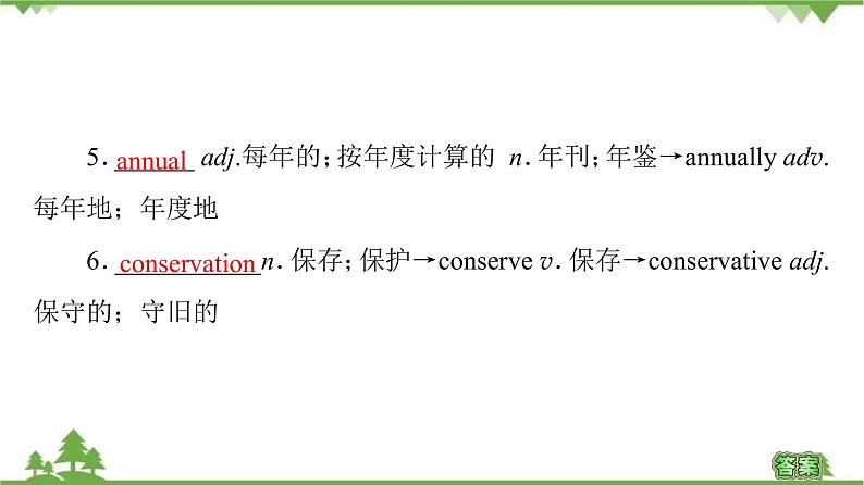 2021-2022学年高中人教版英语选修7课件:Unit3+SectionⅡ Learning+about+Language07