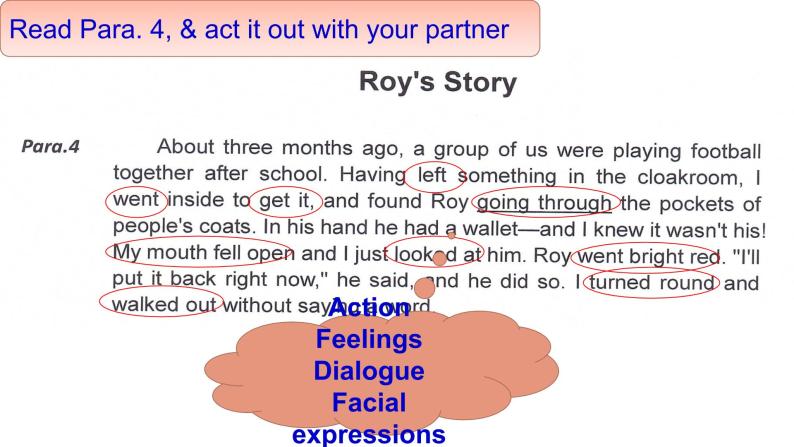 外研版高二英语选修六 Module 3  Roy’s Story—Reading & Writing优质课件07