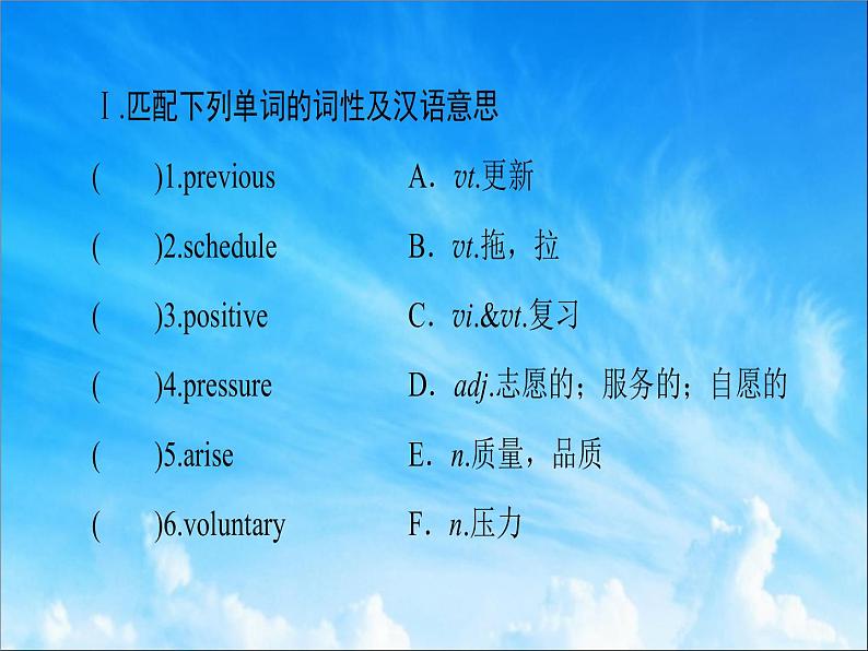 人教版(2019)必修一 Unit 1 Teenage Life- Life Choices 课件05