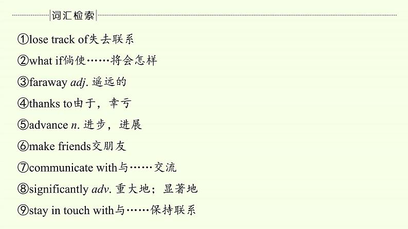 外研版(2019)必修第一册Unit 4 Friends forever-Starting out & Understanding ideas 课件06