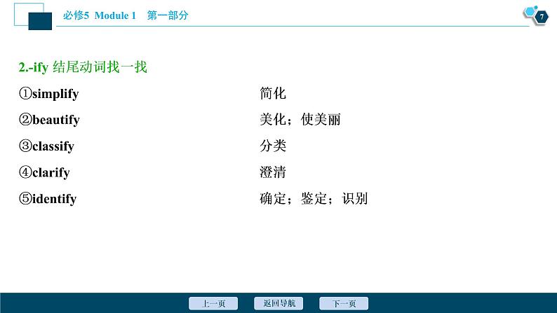 2022版高考英语(外研版)一轮复习课件:必修5 1 Module 1 British and American English第8页