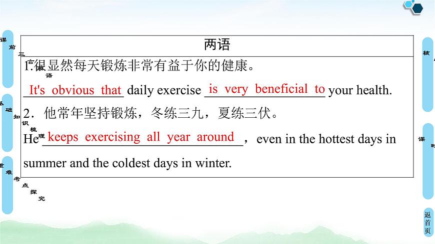 2022版高考英語(外研版)一輪復習課件:必修5 Module 5 The Great Sports Personality第4頁