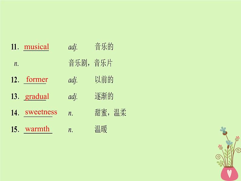 2022版高三英语一轮复习课件: 第1部分 基础知识解读 Unit 16 Stories课件 北师大版选修6第5页