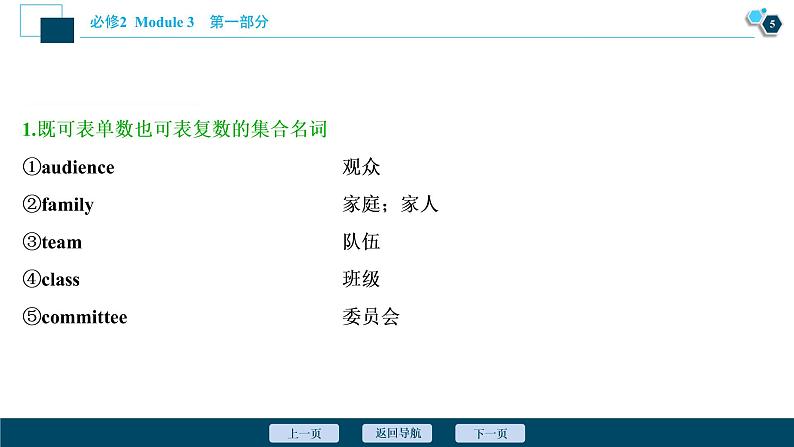 2022版高考英语(外研版)一轮复习课件:必修2 3 Module 3 Music第6页