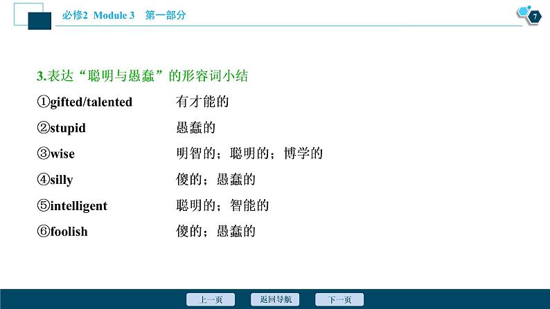 2022版高考英语(外研版)一轮复习课件:必修2 3 Module 3 Music第8页
