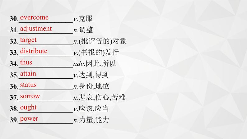 (新高考)2022届高中英语外研版一轮复习 选修6 必备预习案 Module 2 Fantasy Literature 精品课件第5页