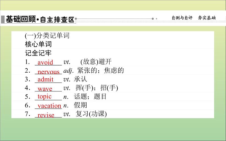 2022高考英语一轮复习Module2MyNewTeachers课件外研版必修102