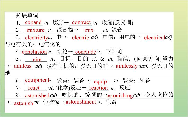 2022高考英语一轮复习Module5ALessoninaLab课件外研版必修104