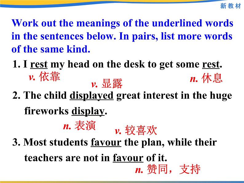 人教版(2019)英语高中选择性必修第一册 Unit 4 Learning about language课件PPT第5页
