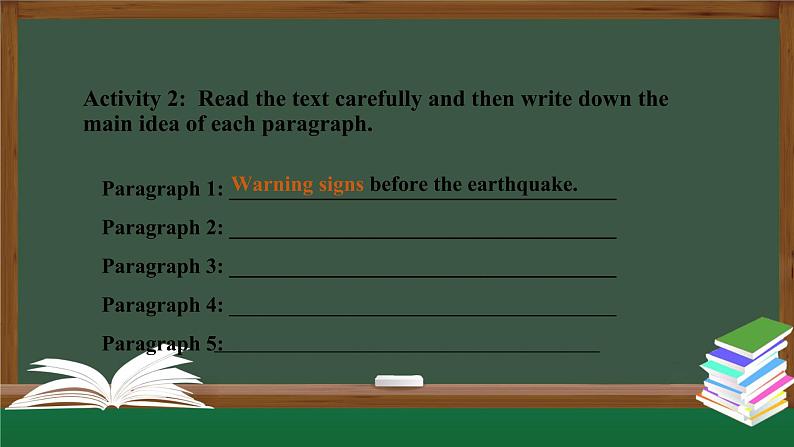 高一英语 新人教版 必修1 Unit4 Natural Disasters Reading and Thinking-课件06