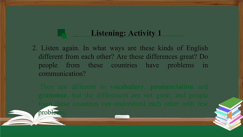 高一英语 新人教版 必修1 Unit5 Languages around the World Listening and Talking-课件第5页