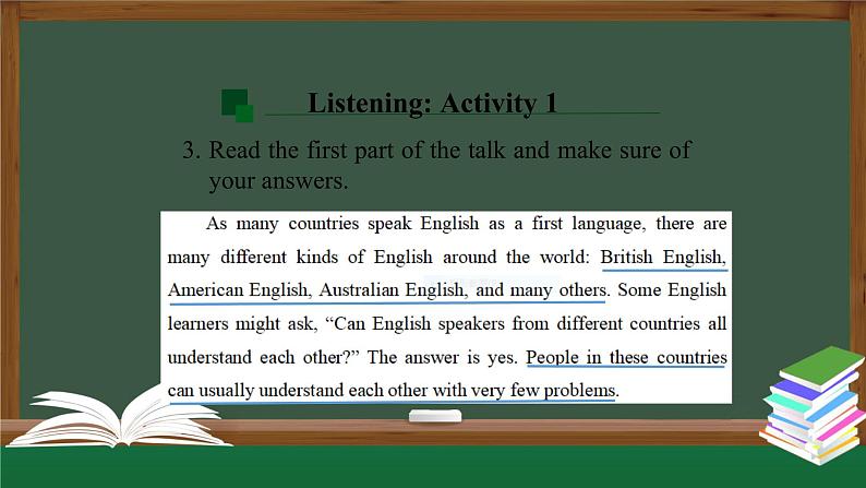 高一英语 新人教版 必修1 Unit5 Languages around the World Listening and Talking-课件第6页