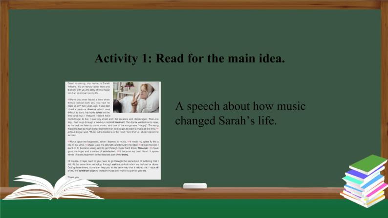 高一英语 新人教版 必修2 Unit5 Music  Reading for Writing-课件05