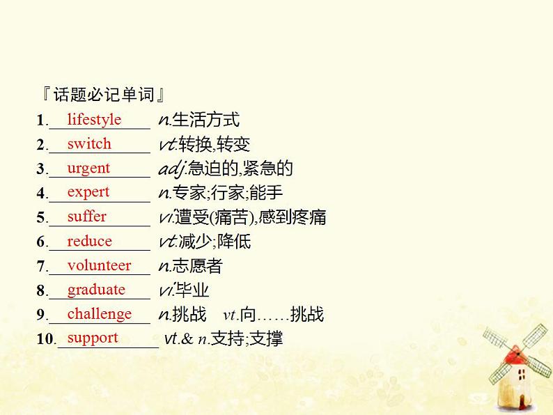 北师大版高中英语PPT课件 必修1 Unit 1 102