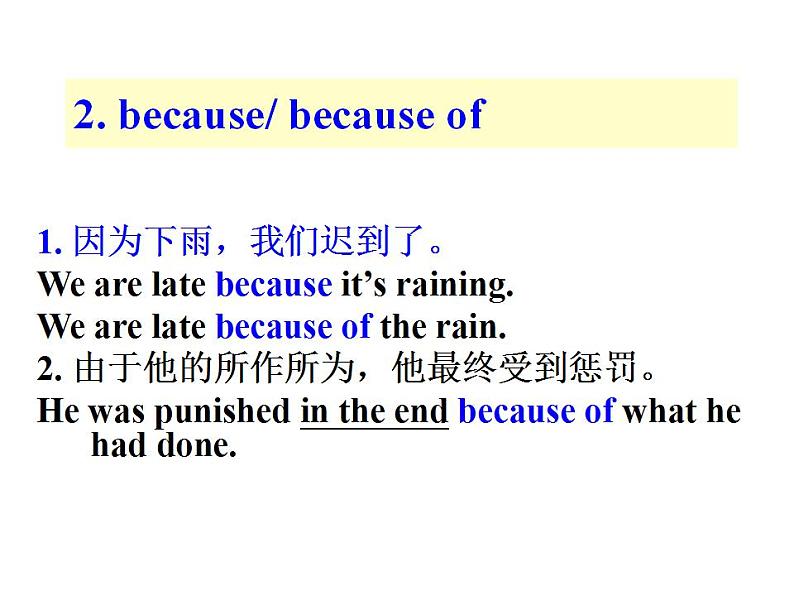 人教版高中英语必修一 Unit 2 English around the World language points课件(13张)第3页