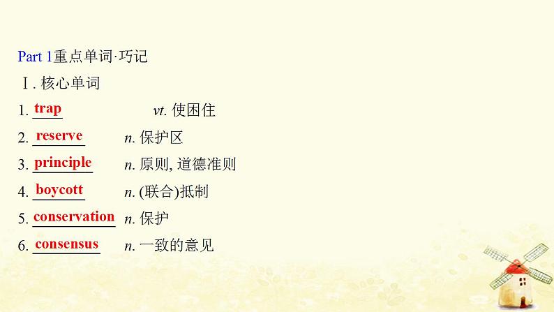 高考英语一轮复习选修8Unit22EnvironmentalProtection课件北师大版02