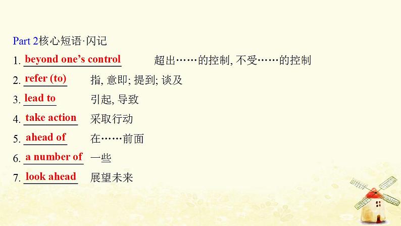 高考英语一轮复习选修8Unit22EnvironmentalProtection课件北师大版07