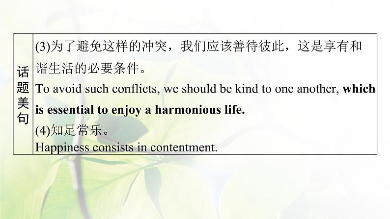 高考英语一轮总复习模块知识选修7Unit1Livingwell课件新人教版第4页
