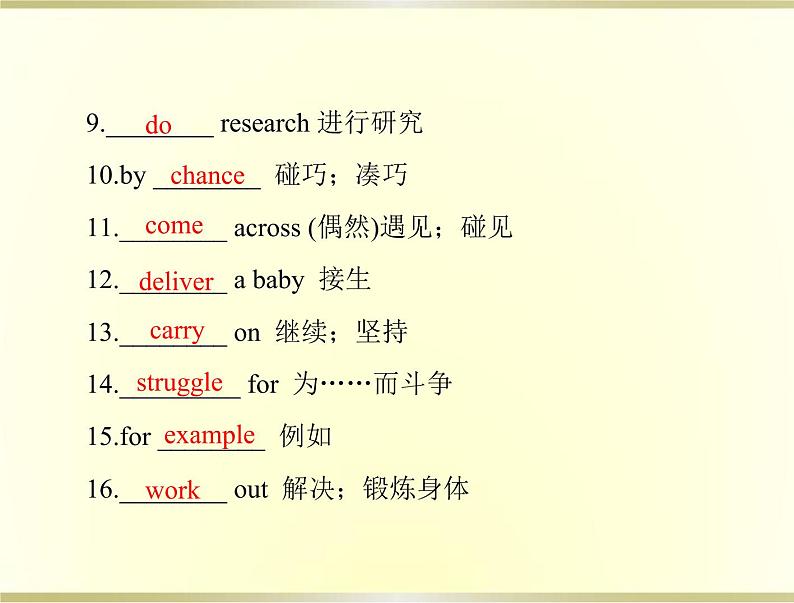 高考英语总复习必修4Unit1Womenofachievement课件第8页