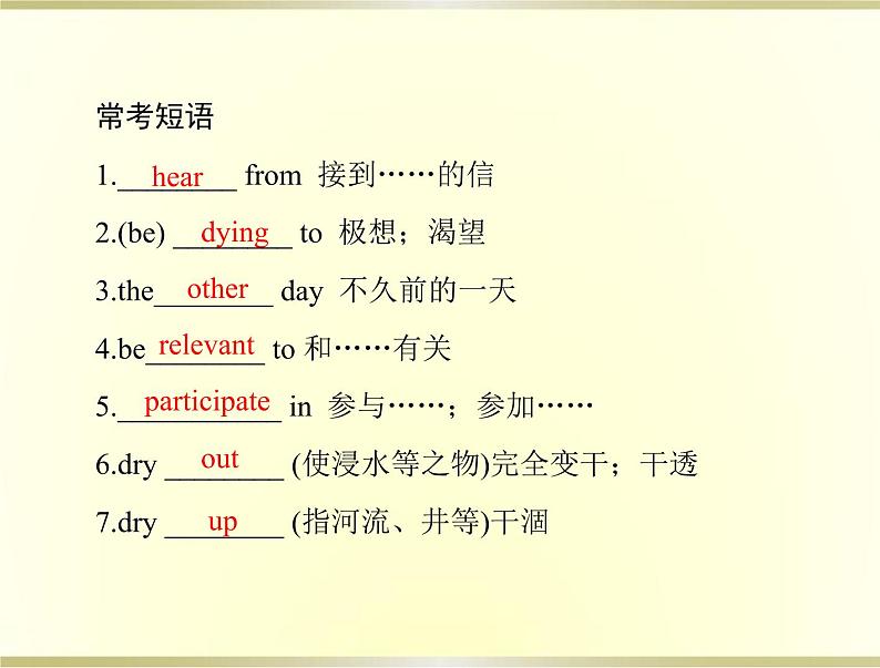 高考英语总复习选修7Unit4Sharing课件第6页