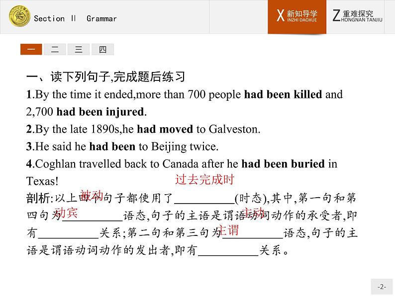 高一英语外研版必修3课件:3.2 Grammar课件02