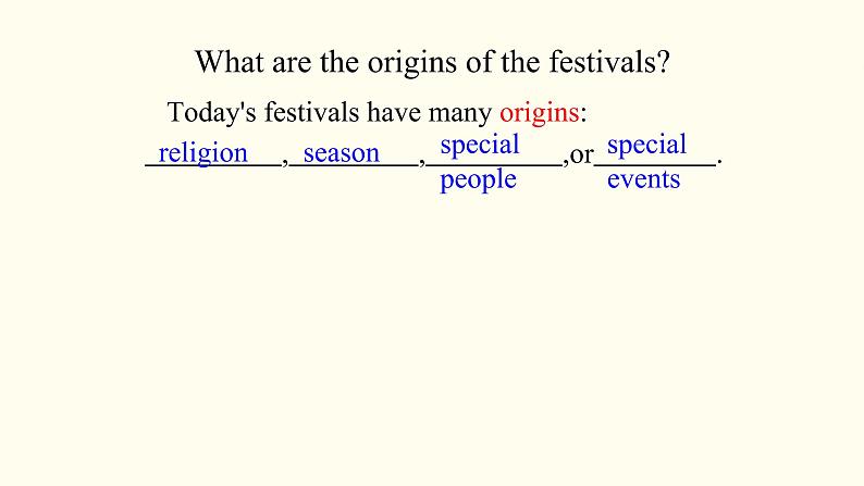 高中英语必修3课件Unit 1 Festival around the world 人教版第6页