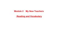 英语外研版Module 2 My New Teachers图片ppt课件