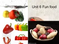 牛津上海版高中一年級(jí)第一學(xué)期Unit 6 Fun food 課件