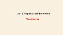 高中英语人教版 (新课标)必修1&2Unit 2 English around the world授课ppt课件