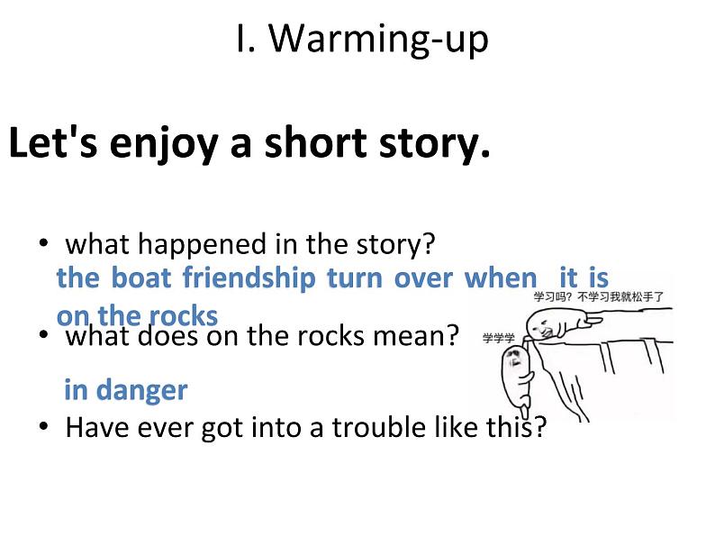 Unit3 Getting along with others Period2 Reading-Friendships on the rocks- 【新教材】牛津译林版高中英语新教材同步备课(必修第一册)课件PPT06