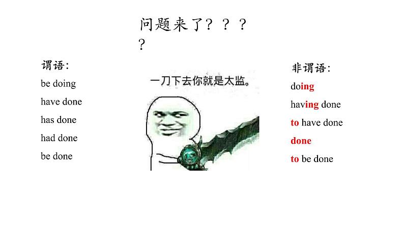 非谓语动词课件 2022届高考英语语法专题第4页