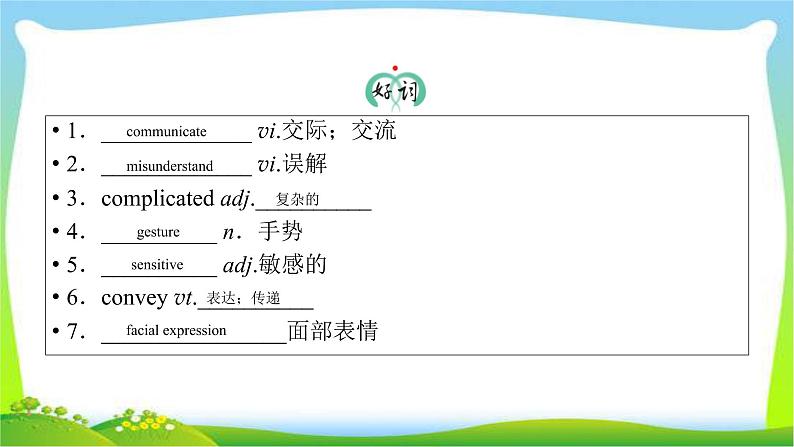 人教版高考英语总复习必修4Unit4Body language课件PPT第4页
