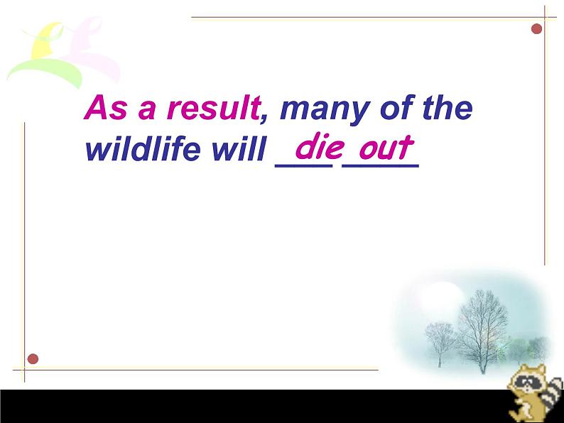 高一英语人教版必修2精选课件《Unit 4 Wildlife protection》Reading课件05