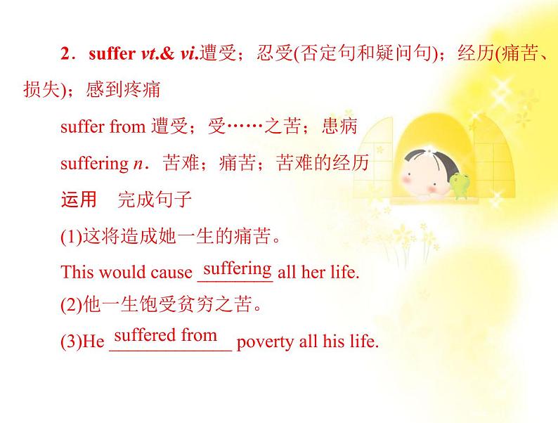 届高考英语一轮复习课件人教版必修一: unit 1《friendship04