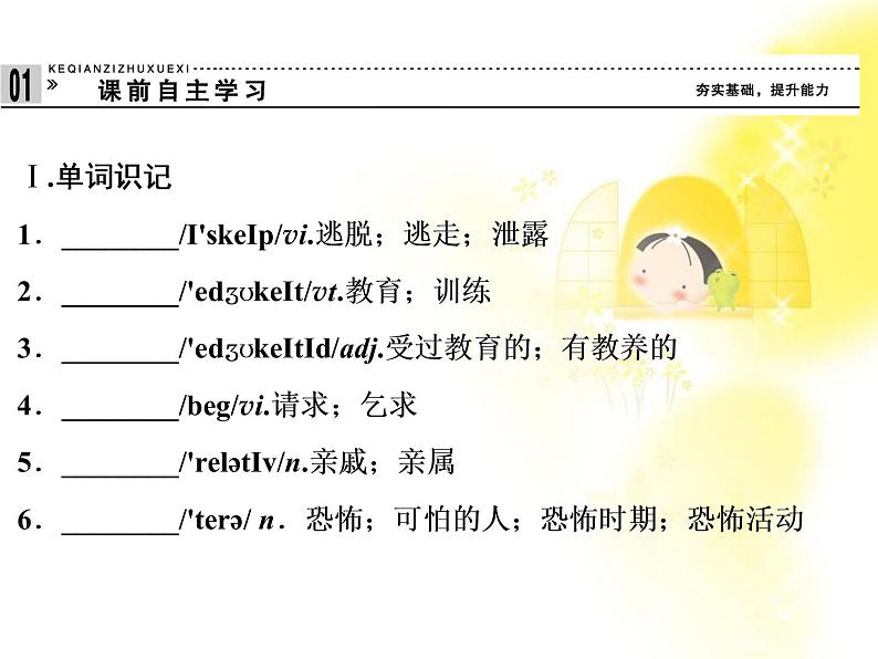 高中英语人教版必修一:Unit 5 《Nelson Mandela—a modern hero》-Period 2 课件02