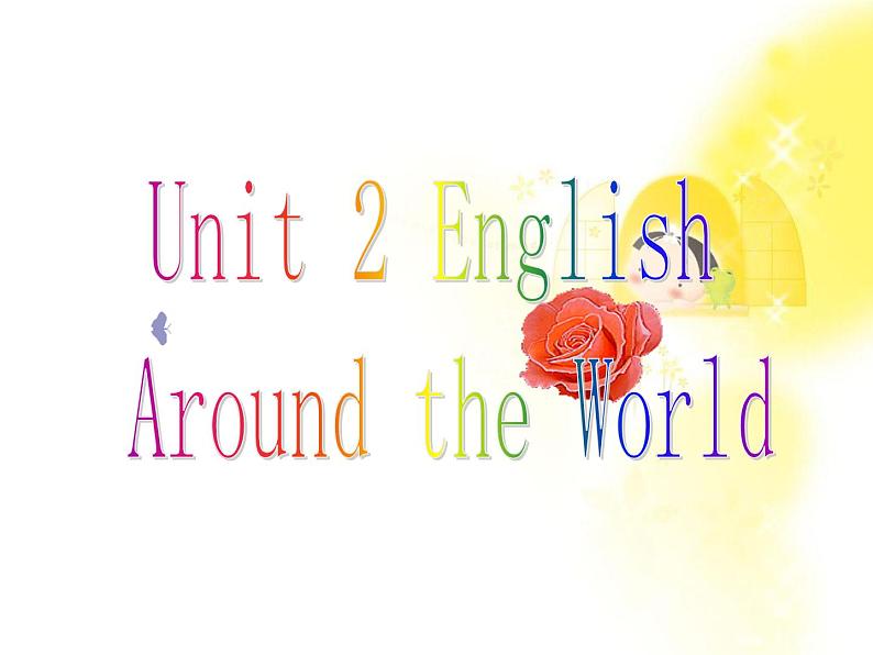 英语人教版必修1 2.15Unit2《English around the world 》课件02