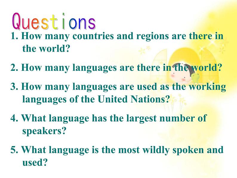 英语人教版必修1 2.8Unit2《English around the world》课件第5页