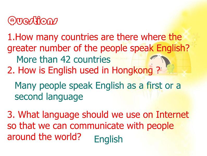 英语人教版必修1 2.8Unit2《English around the world》课件第8页