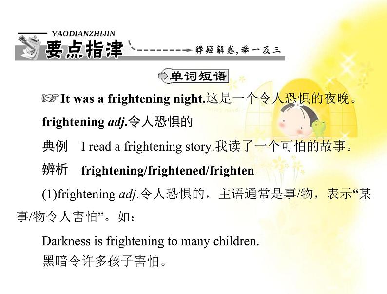 高一英语优化课堂课件:unit 4 section ⅱ learning about language(新人教版必修1)02
