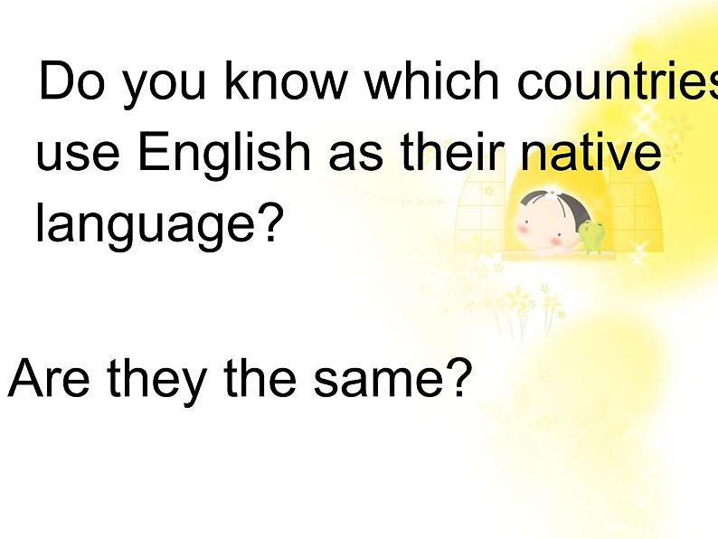 高中英语(人教版必修一):Unit 2 English around the world 课件(2)02