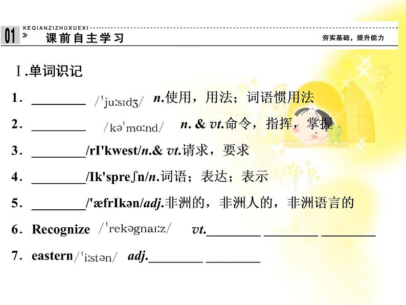 高中英语人教版必修一:Unit 2 《English around the world》-Period 2 课件02